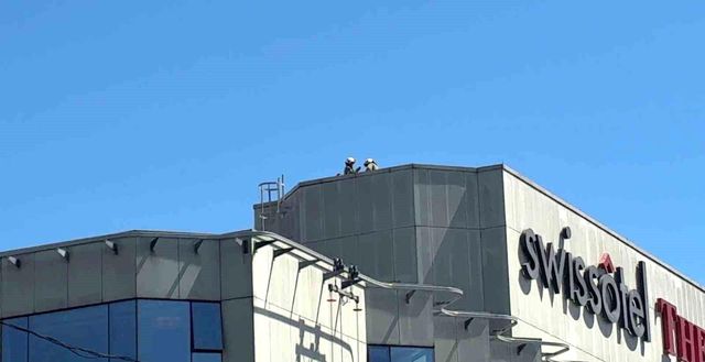 Swiss Otel’de yangın paniği! Vatandaşlar tahliye edildi