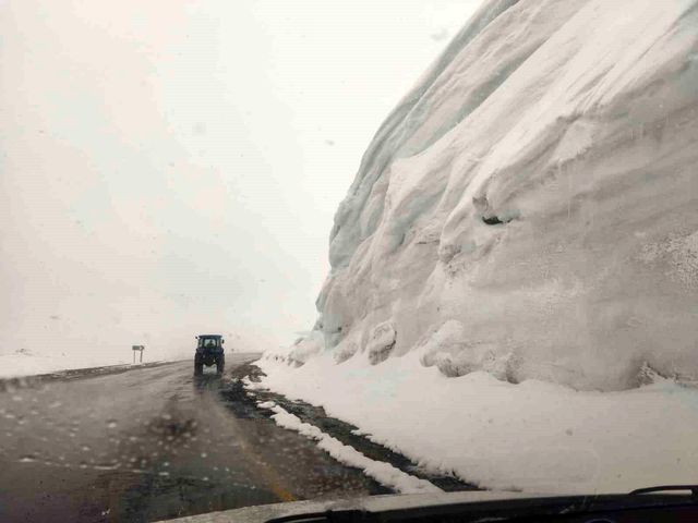 Kar kalınlığı tabela boyunu geçti