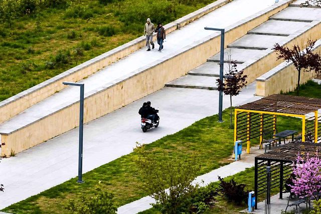 Parkta motosiklet keyfi 180 bin liraya mal oldu