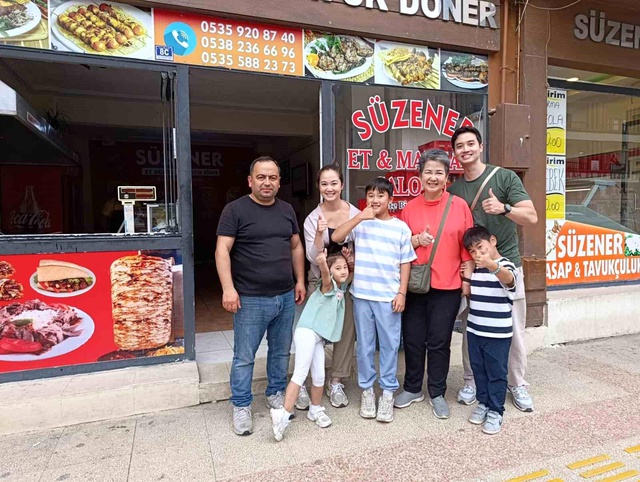Haritadan tesadüfen buldu, ailesini de alıp Filipinler'den Yozgat'a geldi