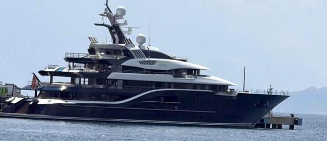 Suudi Kraliyet Ailesi’nin yüzen sarayı Bodrum'da
