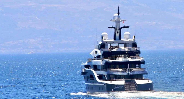 Suudi Kraliyet Ailesi’nin yüzen sarayı Bodrum'da
