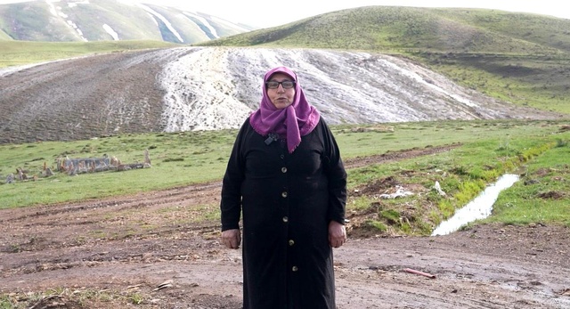 Ağ Nene Tepesi'nin traverten güzelliği
