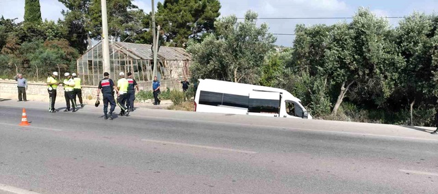 Yolcu minibüsünde dehşet anları: Kaçırdığı minibüsle kaza yapıp öldü