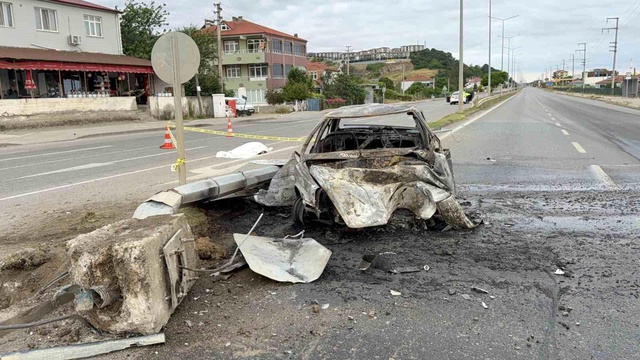 Refakatçi olarak hastaneye giderken feci son