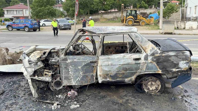 Refakatçi olarak hastaneye giderken feci son