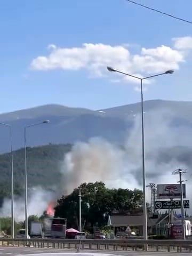 Kestel'de orman yangını: Havadan ve karadan müdahale devam ediyor