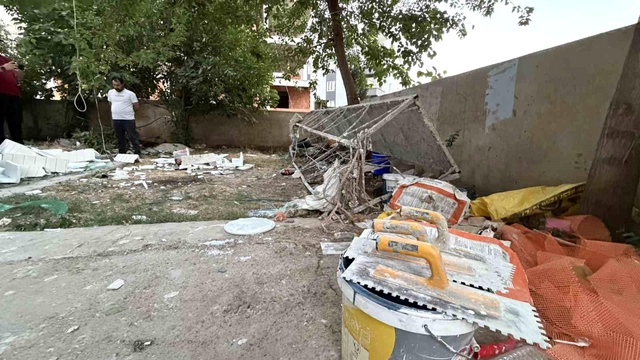 Siverek'te inşaat asansörünün halatı koptu: 2 işçi hayatını kaybetti