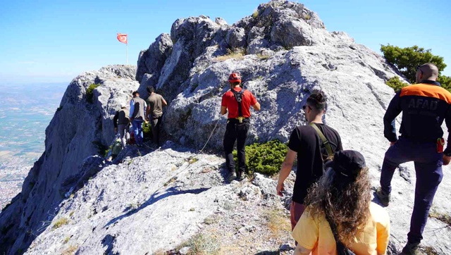 Dağın zirvesinde 15 Temmuz anması: Tarihe altın harflerle yazılan destan