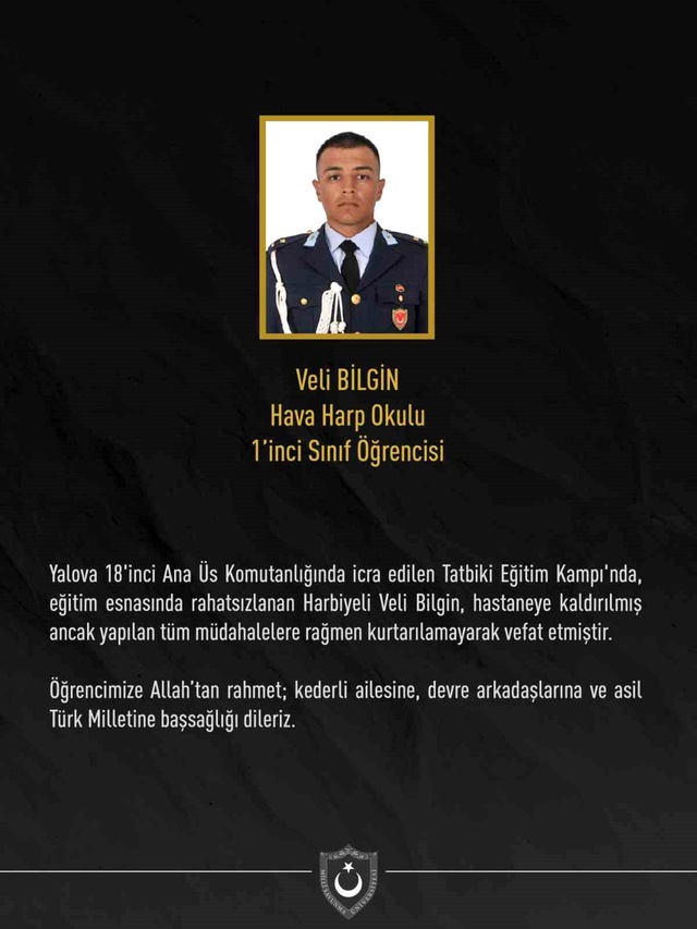 1 asker öğrenci vefat etti, 3'ü tedavi altında