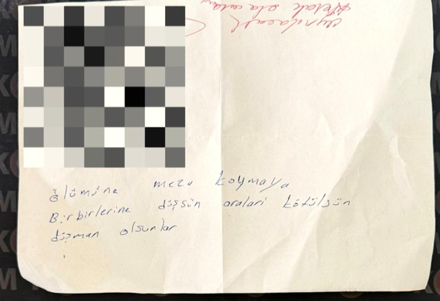Gaziantep'te pes dedirten operasyon: Büyü ve beddua içerikli kağıtlar şok etti