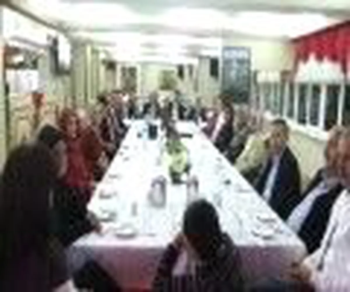 Akçakoca Milli Eğitim Müdürü Şef İsmail Başaran\'a Veda Yemeği