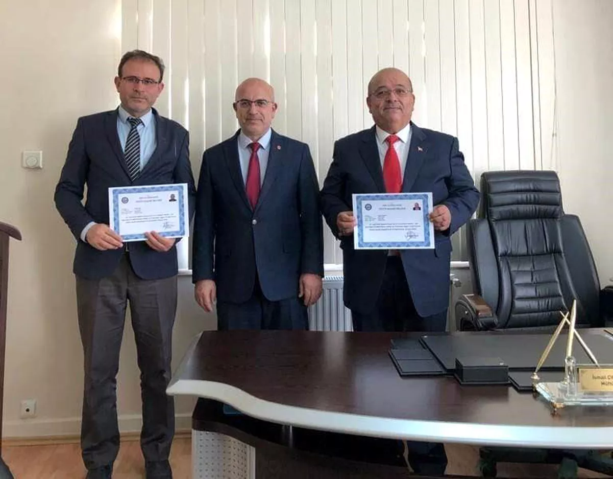 Kütahya\'da İmam Hatiplere Üstün Başarı Belgesi