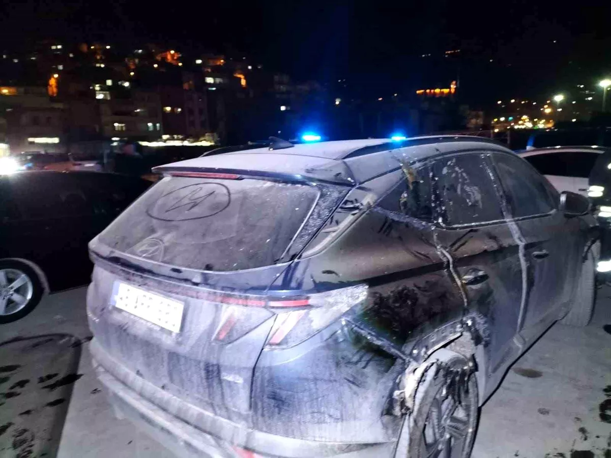 Kahramanmaraş\'ta Kapalı Otoparkta Yangın