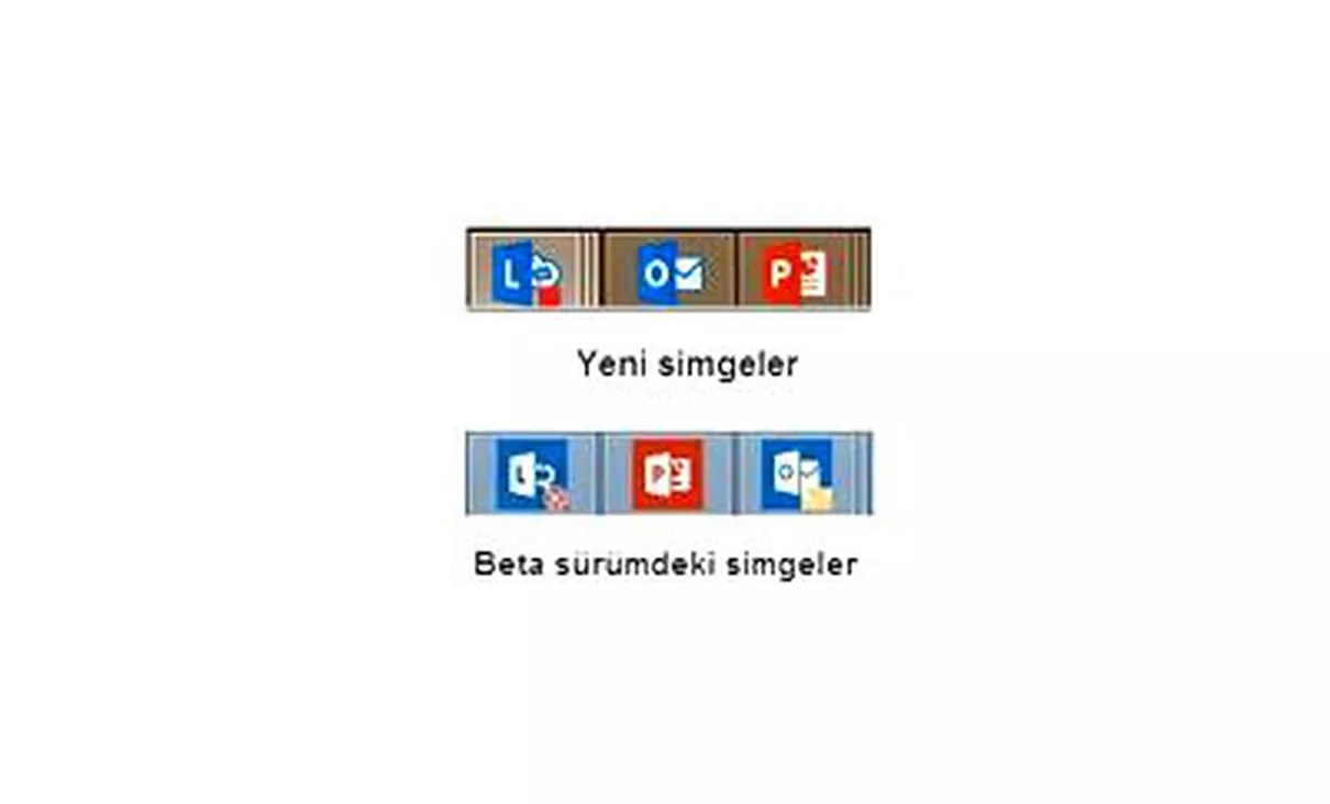 Microsoft\'tan yeni simgeler!