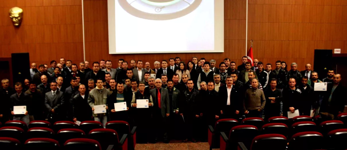 Haşereyle Mücadele Eğitimini Tamamlayanlara Sertifika