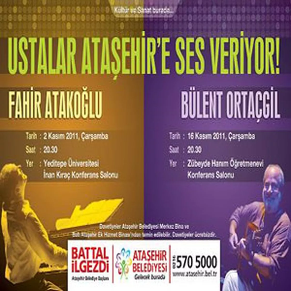 "Ustalar Ataşehir\'e Ses Veriyor" Devam Ediyor