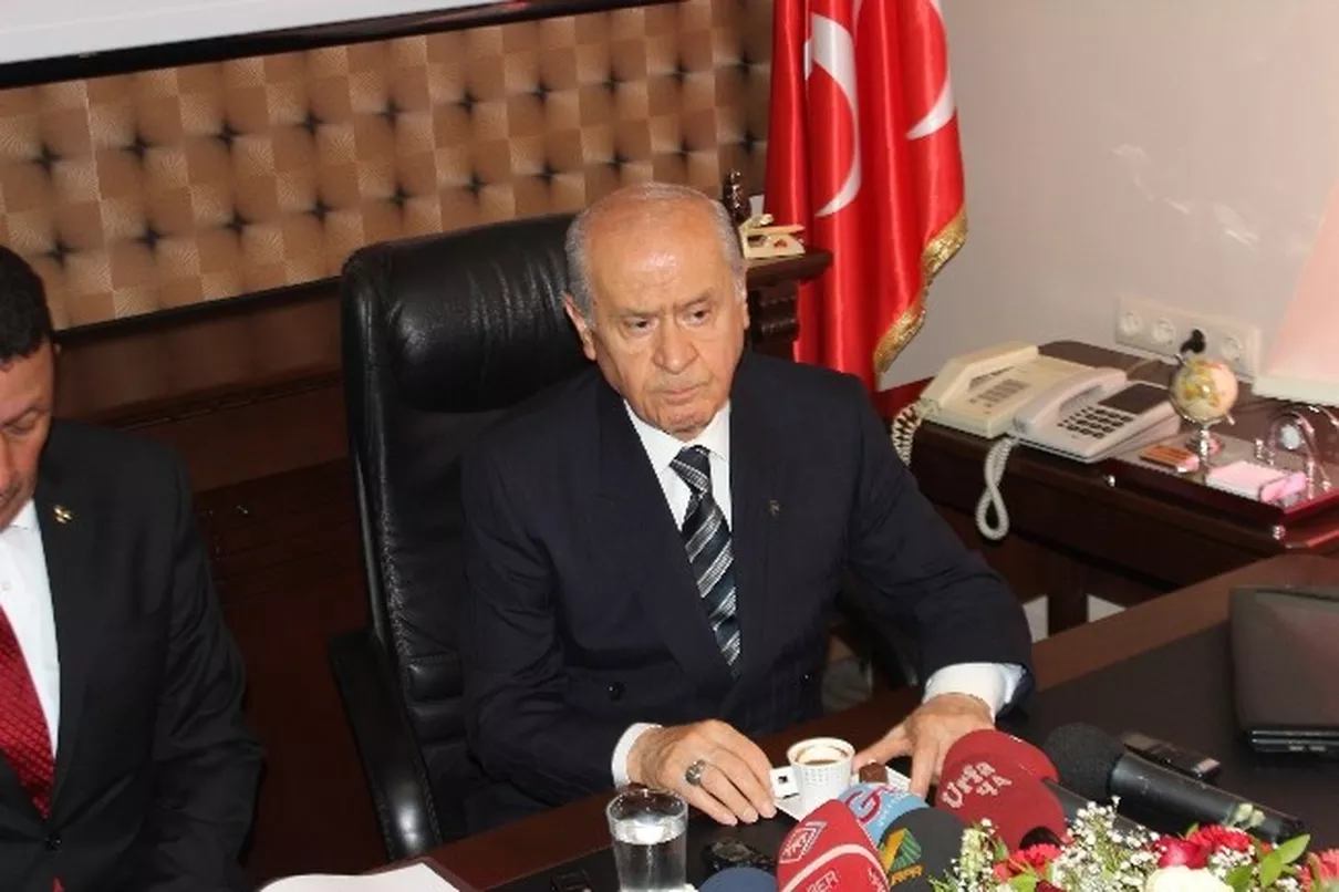 MHP Lideri Devlet Bahçeli Şanlıurfa\'da