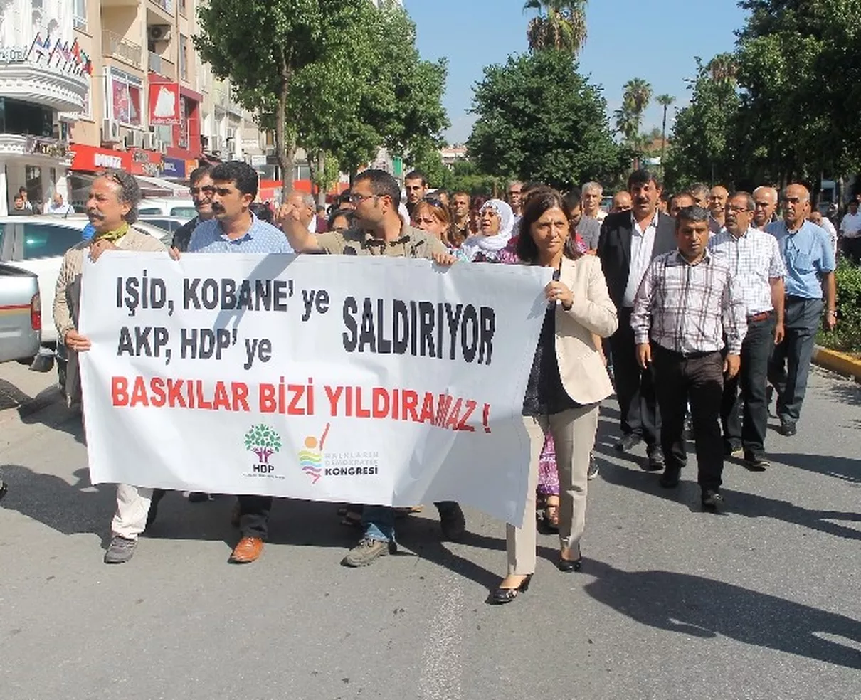 HDP\'den \'Kobani\' Eylemi