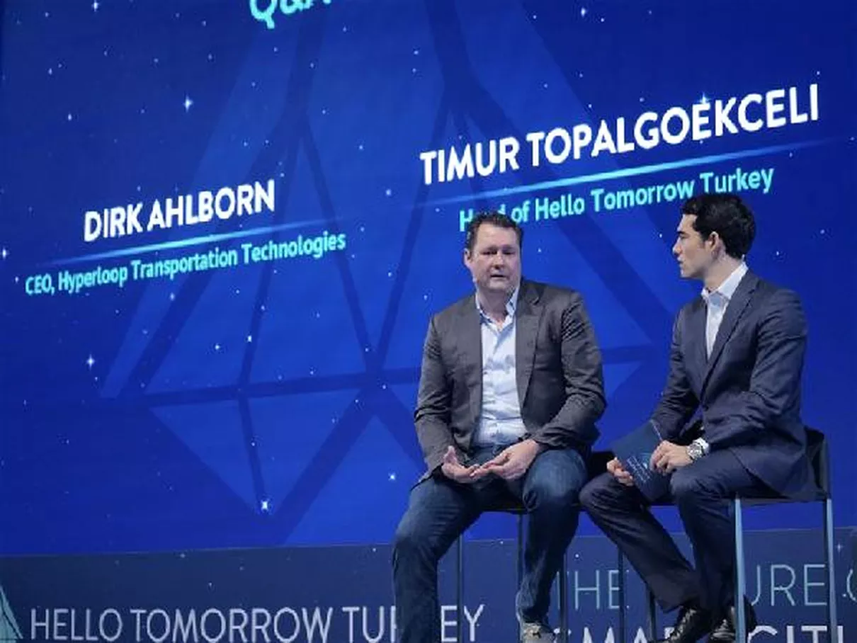 Hyperloop Transportation Technologies Ceo\'su Dirk Ahlborn İstanbul\'daydı