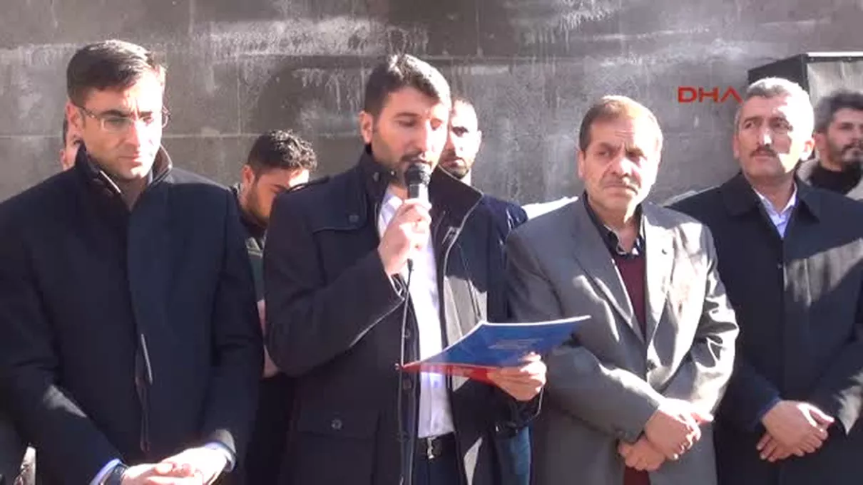 Bitlis\'te Protesto