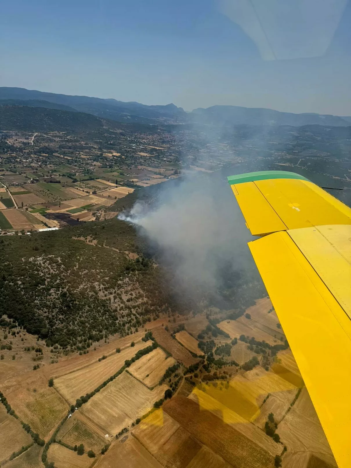 Muğla Menteşe\'de Orman Yangını Çıktı