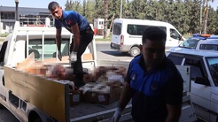 Kasapta yüzlerce kilo bozuk et ele geçirildi! Vatandaşı alenen zehirleyeceklerdi