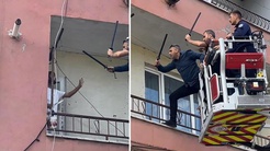 Polise bıçak çekip direndi! Nedeni de olay kadar enteresan