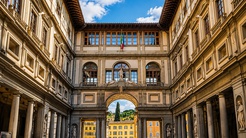 İtalyada şiddetli yağış nedeniyle Uffizi Galerisini su bastı