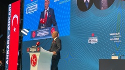 Terörsüz Türkiyeye tarihi önem vurgusu! Bahçelinin kongre mesajı okundu