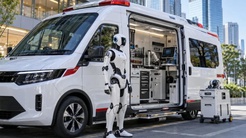 Japonyadan dünyada bir ilk! Arızalanan robotlar için özel ambulans
