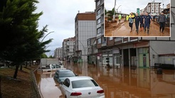 Karadenizdeki sel felaketinde son durum! AFADa yüzlerce ihbar geldi