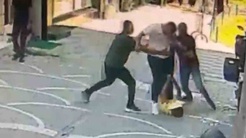 Geyvedeki kavgada güvenlik kamerası kayıtları ortaya çıktı, yaralanan mimar şikayetçi oldu