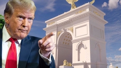 Trump, zafer takı projesinin "üst düzey bir askeri kompleks" olacağını belirtti