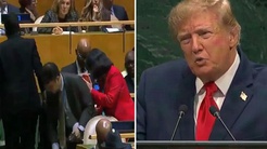 BM Genel Kurulunda konuşan Trumpa soğuk duş: Küba heyeti salonu terk etti