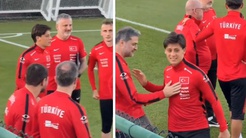 Arda Güler yine gönülleri fethetti! Milli takım idmanındaki tavrı dikkat çekti