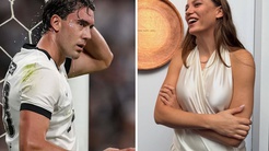 Vlahovicten Serenay Sarıkayaya sürpriz! O fotoğrafı beğendi