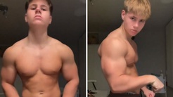 17 yaşında steroid kullanmaya başladı! 20 yaşındaki halini görenler inanamadı