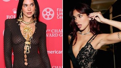 Dua Lipanın yeni kıyafeti olay oldu! Tam 740 parça kullanıldı