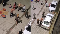 Sokağı savaş alanına çevirdiler: 2 kişi yaralandı