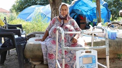 Efelerde 170 kiloya ulaşan Leyla Demirkafanın karnından 40 kilogram kitle çıkarıldı