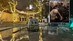 Eyüpsultan Camiinde silah sesleri! 2 kişi gözaltında