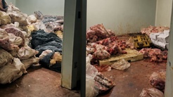 Görüntüler başkentimizden! Tam 104 ton ete el koyuldu