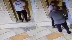 Kudüste kutsal manastırda büyük skandal: Duvarına idrarını yaparken suçüstü yakalandı