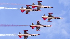 Türk Yıldızları TEKNOFESTte şov yaptı! Görüntüler gurur verici