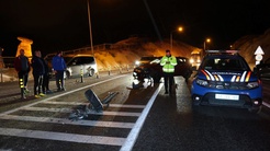Nevşehir Ürgüpte iki otomobil çarpıştı, 3ü Çinli turist 5 kişi yaralandı.