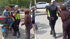 Bilinci kapanan bebeği motosikletle hastaneye yetiştiren polise Bakan Çiftçiden teşekkür