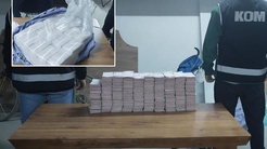 Pendikte bir evin bodrumundan çuvallar dolusu para çıktı