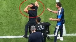 Emre Belözoğlu, Barış Alper Yılmazın golünden sonra çıldırdı