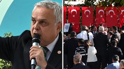 Zeytin festivalinde ortalık karıştı! AK Partili ve İYİ Partili vekiller birbirlerine girdi